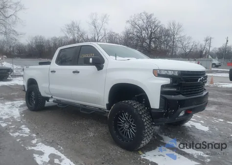 2021 Chevrolet Silverado 1500 4Wd Standard Bed Lt Trail Boss из США, поврежденный, VIN 3GCPYFED2MG346221
